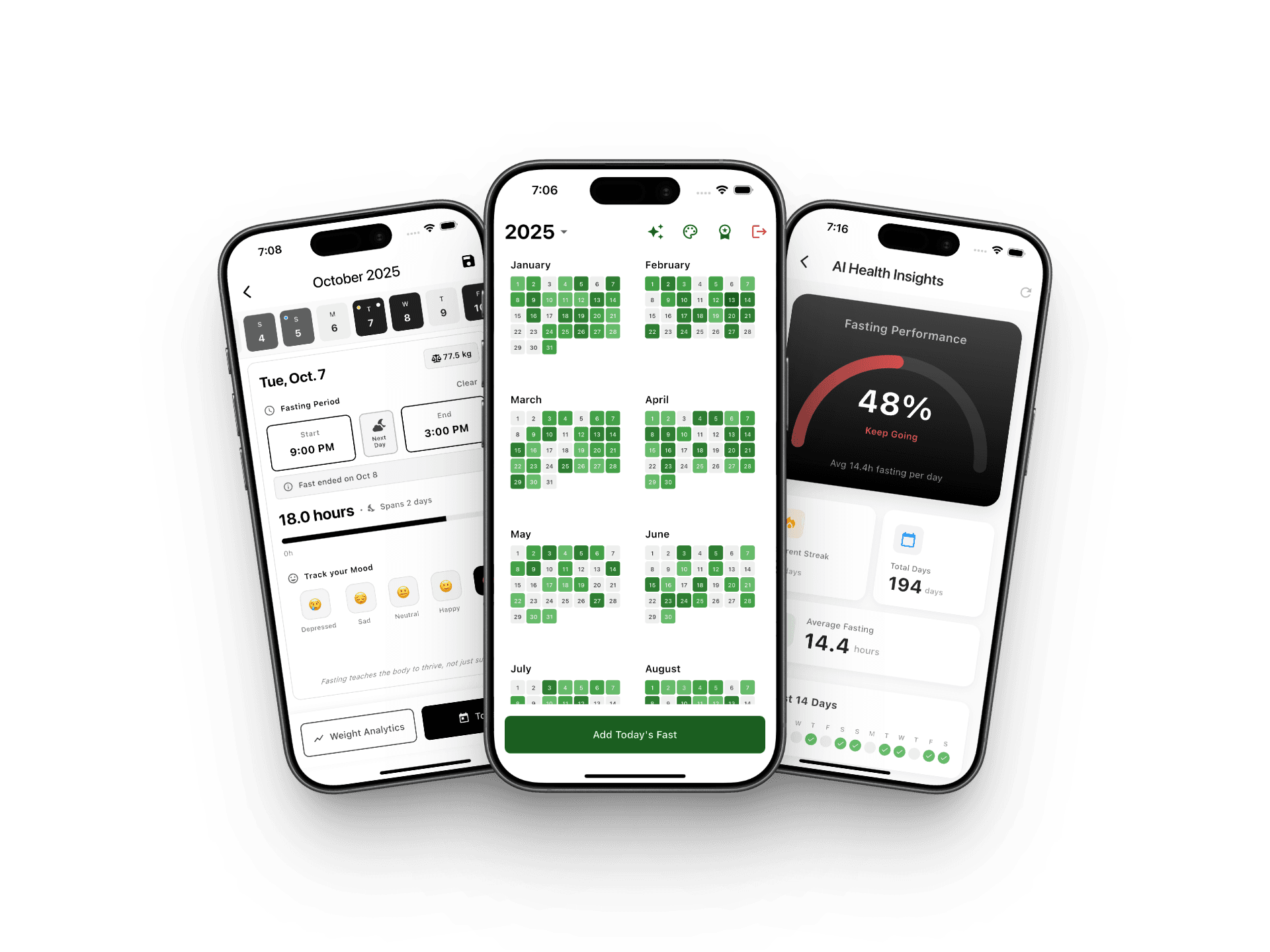 Streak Fast App Screenshot